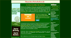 Desktop Screenshot of muenchen-reisefuehrer.de