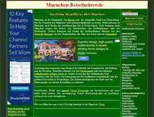 Tablet Screenshot of muenchen-reisefuehrer.de